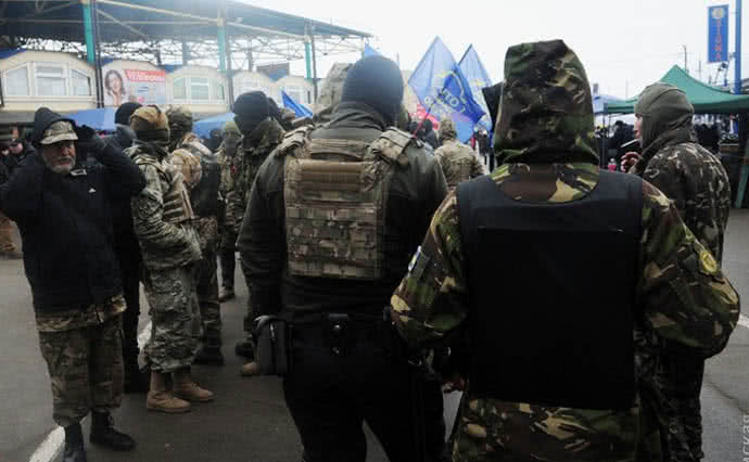 В Одессе вокруг 7-го километра - активисты, милиция и Нацгвардия
