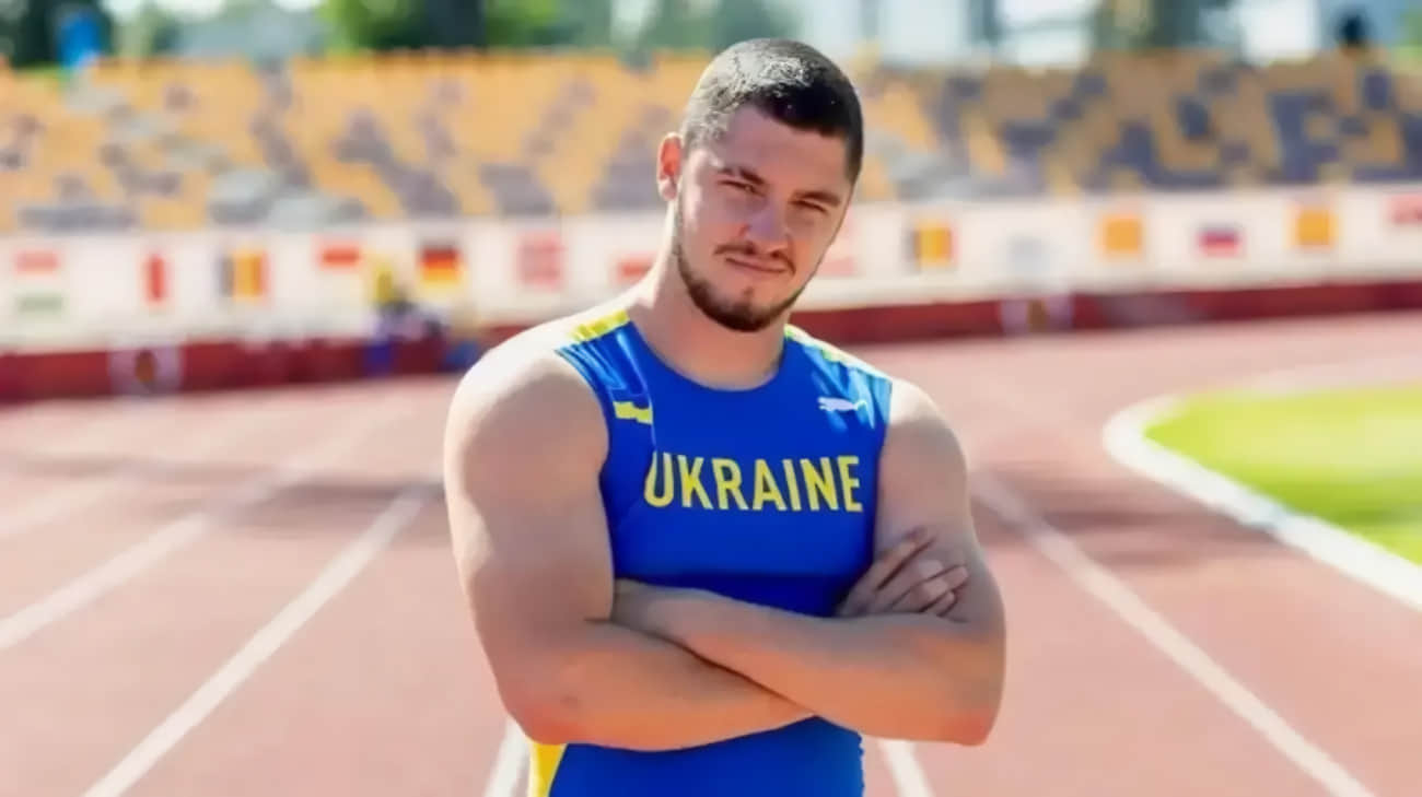 Ukrainian athlete wins javelin at European Throwing Cup