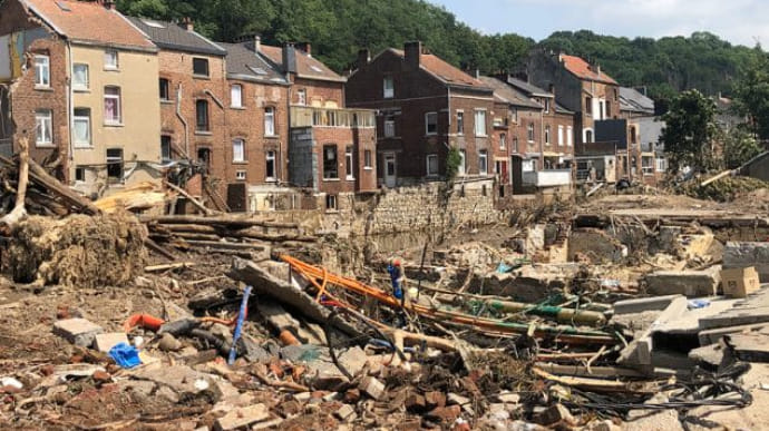 У Бельгії близько 9 тисяч людей потребують нового житла після повеней