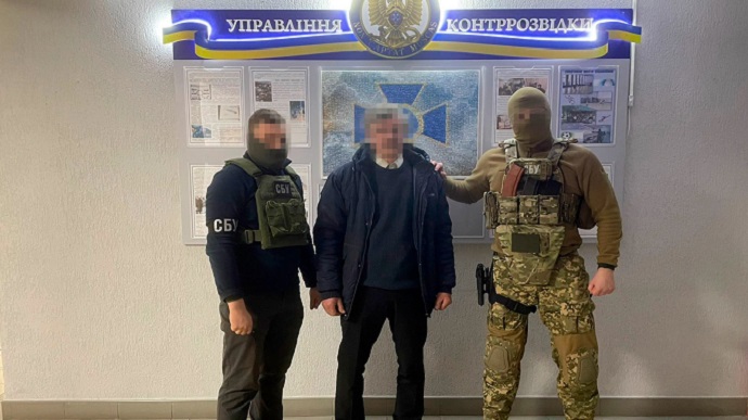 Security Service of Ukraine detains rural head who gave Russians routes of offensive on Kyiv in February