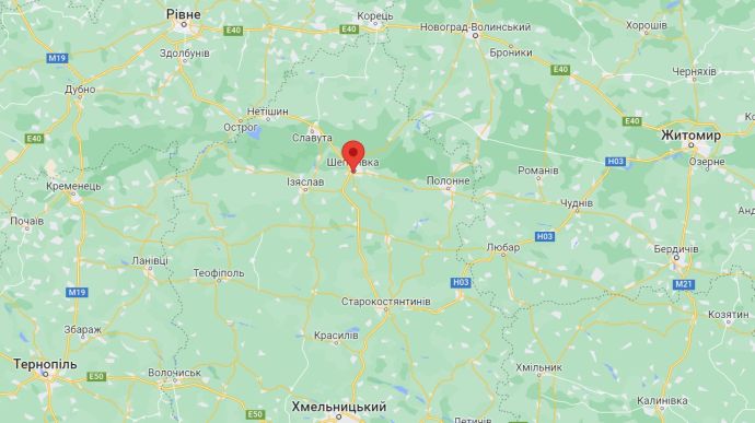 Хмельницкая область: россияне ударили ракетами в районе Шепетовки
