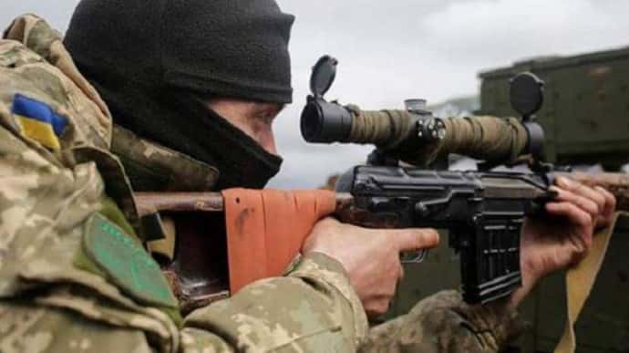 Война на Донбассе: украинские военные уничтожили российского оккупанта