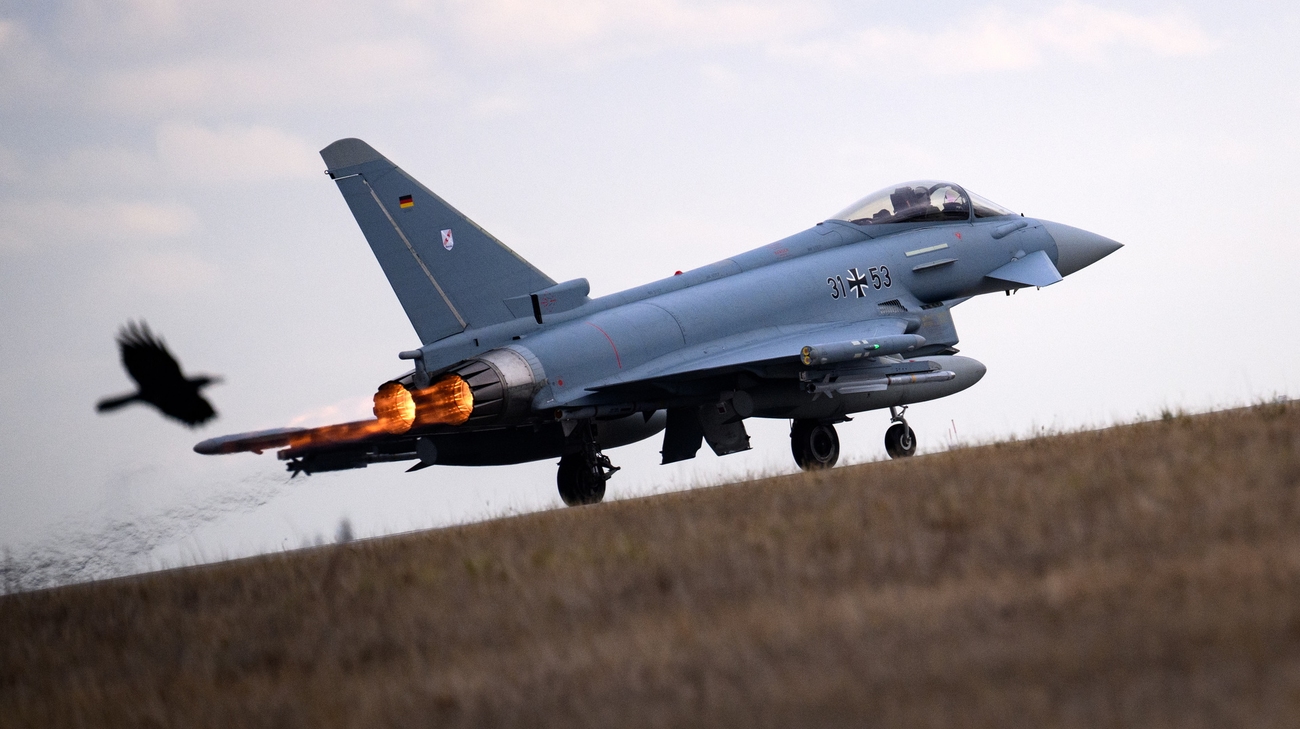 Germany deploys five Eurofighter jets to Poland ahead of military exercises in Belarus