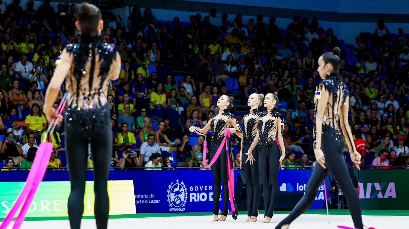 Ukraine wins historic second rhythmic gymnastics gold at World Championships