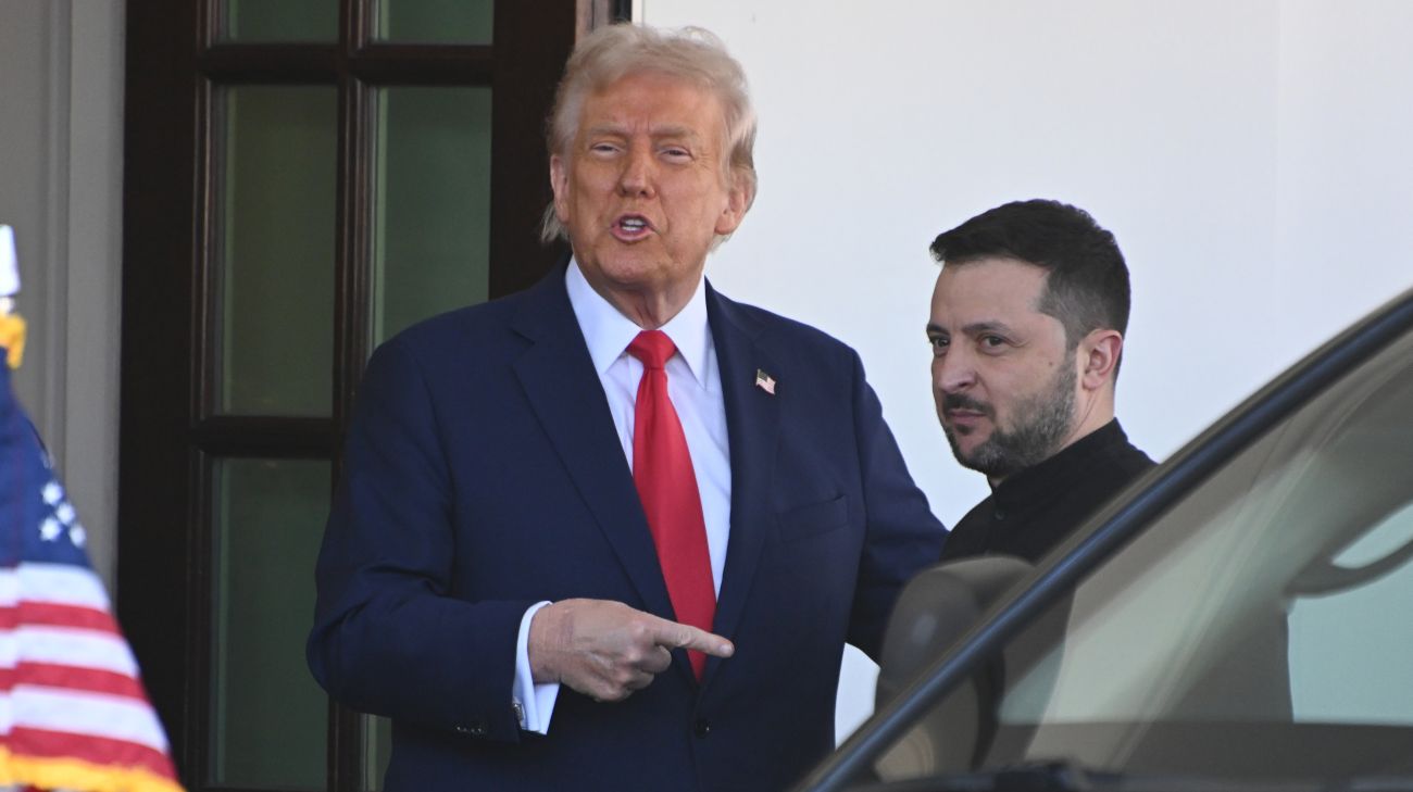 Zelenskyy speaks with Trump