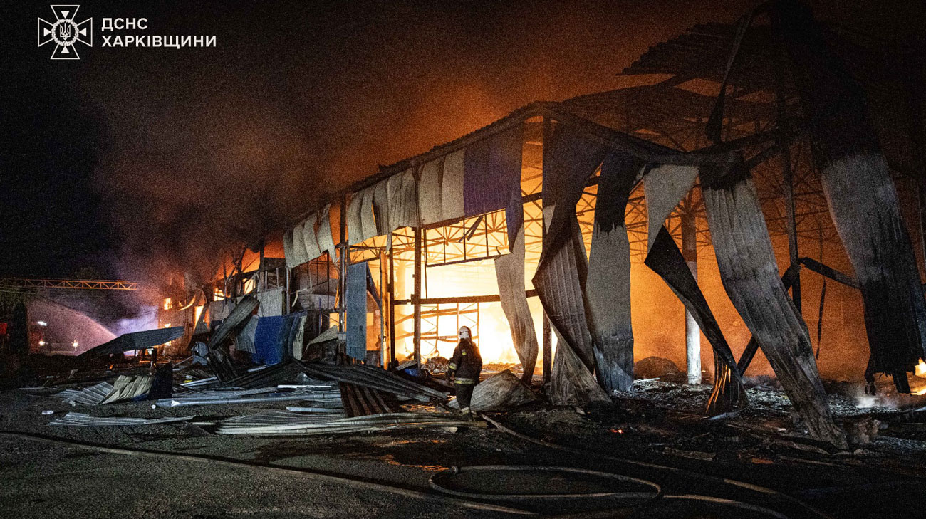 Russians attack Kharkiv Oblast: over 10 strikes recorded, 1 killed and 7 injured – photos, video