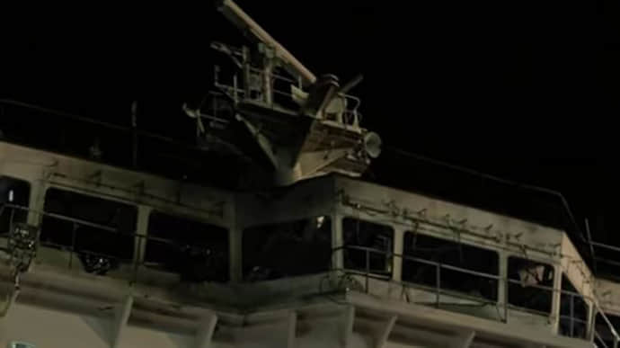 UK Intelligence analyses Russian strike on Liberian-flagged ship in Odesa