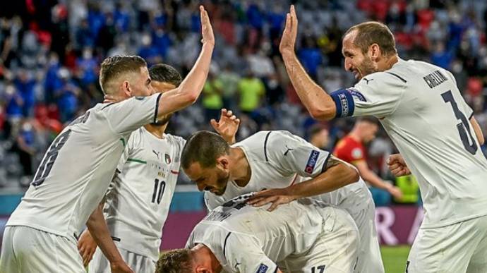 Евро-2020: Италия вышла в полуфинал, где сыграет с испанцами