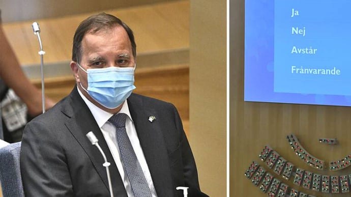 Парламент Швеции впервые вынес вотум недоверия премьер-министру