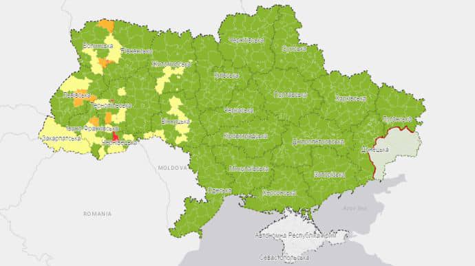 Ровенская и Харьковская области получили тревожный звоночек от МОЗ