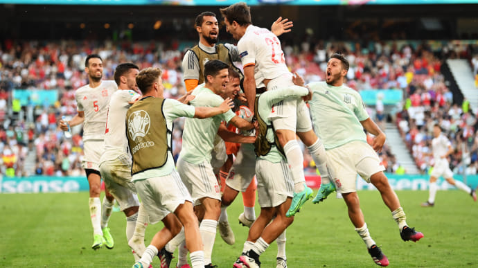 Євро-2020: Іспанія вибила Хорватію у матчі з вісьмома голами