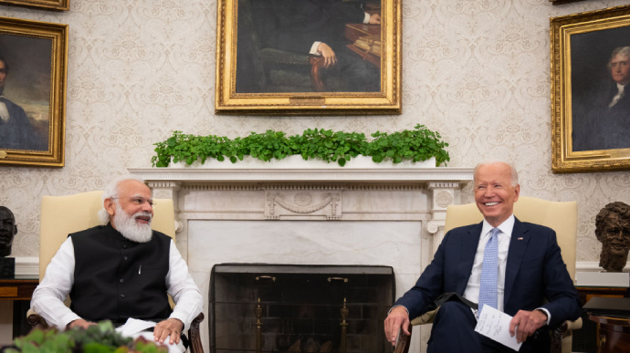 Байден спробує переконати прем’єра Індії приєднатися до санкцій проти Росії