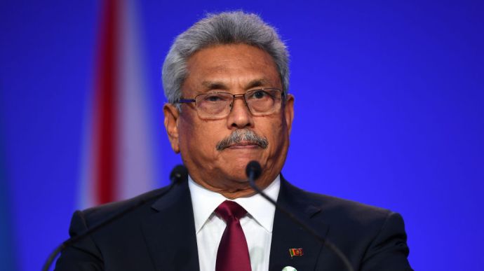 Президент Шрі-Ланки перед оголошенням про відставку втік на Мальдіви – ЗМІ