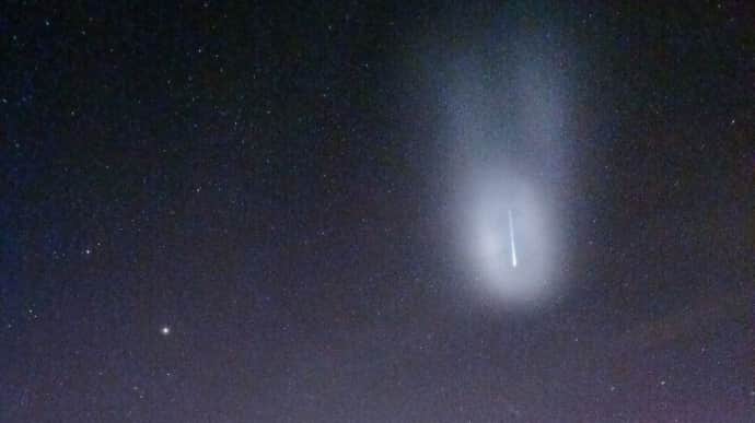 Flash from second stage of SpaceX Falcon 9 spotted over Ukraine – Alpha Centauri project