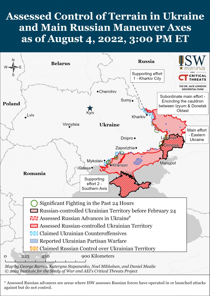 ISW: Руснаците ще бъдат изправени пред труден избор, ако Украйна притисне Изюм