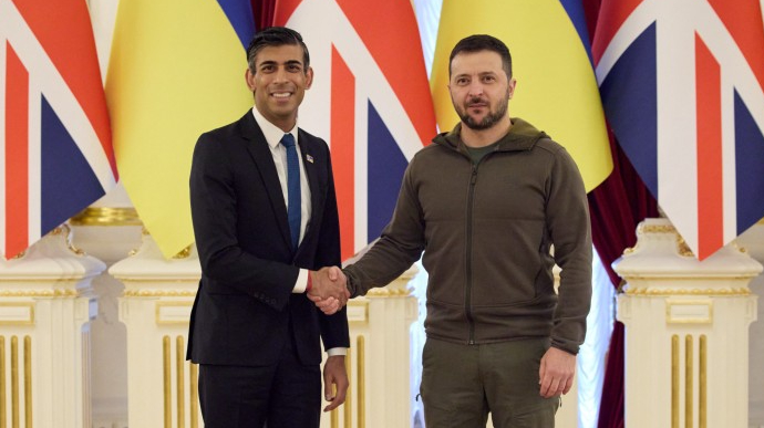 Зеленский и Сунак подписали Лондонскую декларацию о поддержке Британией Украины