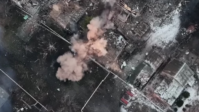 Gunners of Ukrainian Armed Forces destroy headquarters and warehouse of Wagner Group mercenaries
