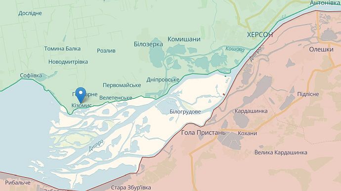 Росіяни масовано обстріляли село на Херсонщині: є поранені