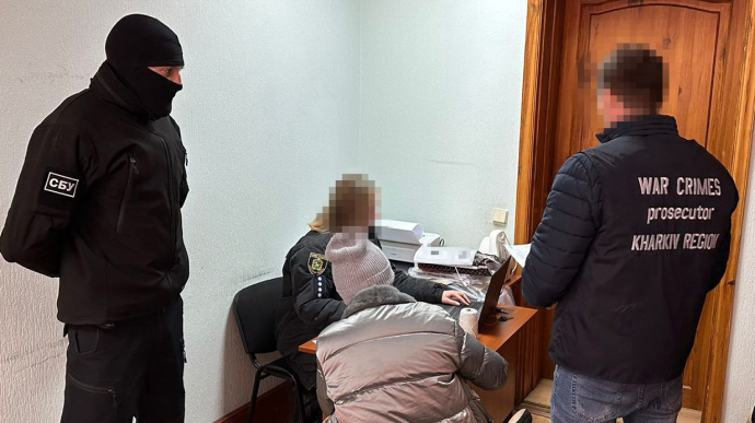 Security Service of Ukraine detains three collaborators including city hall official and fake policeman