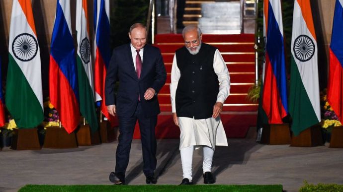 Росія провалює поставку зброї в Індію через війну з Україною