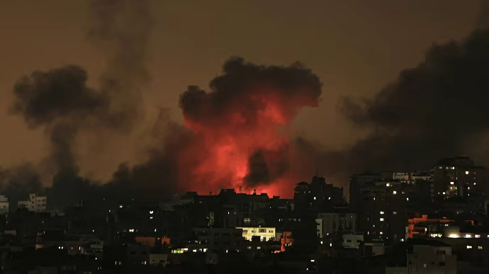 Israeli ground forces enter Gaza Strip