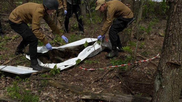 50 bodies of missing persons found in liberated territories over past month