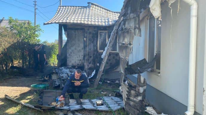 Полиция: На месте пожара у Шабунина не нашли остатков взрывчатых предметов