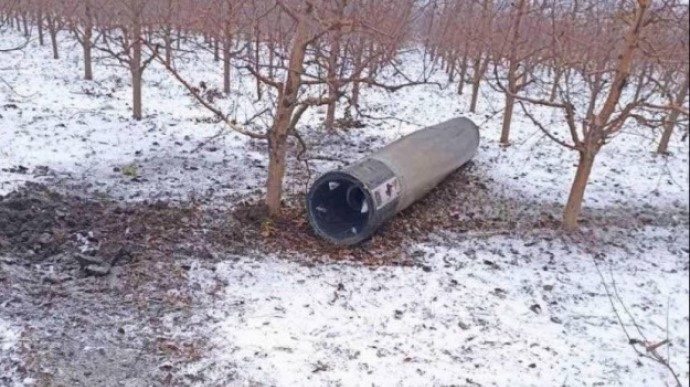 На території Молдови після обстрілу РФ впала ракета