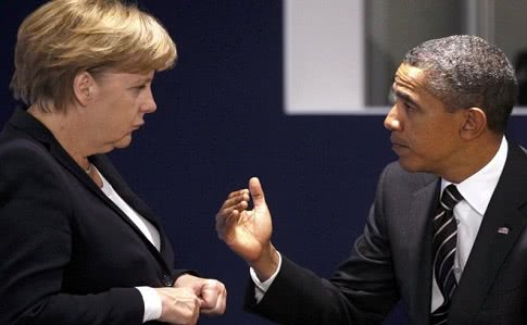 Обама и Меркель обсудили выполнение Минских соглашений