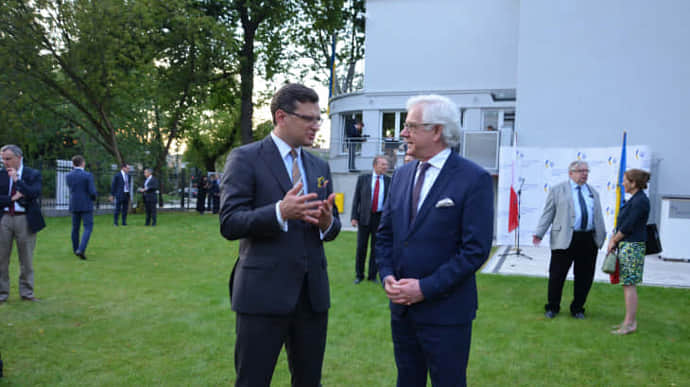 В Варшаве открыли новое помещение посольства Украины в Польше