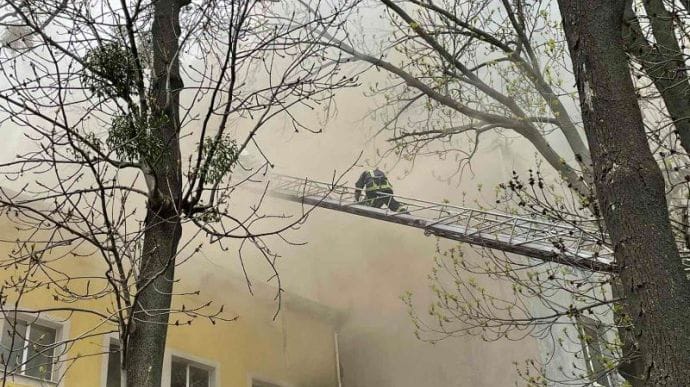 Во время пожара в Виннице погиб человек