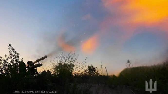 Total of 130 combat clashes occur on battlefield in Ukraine during day, with hottest situation on Pokrovsk and Toretsk fronts