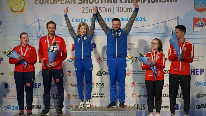 Українці вибороли золото на чемпіонаті Європи з кульової стрільби