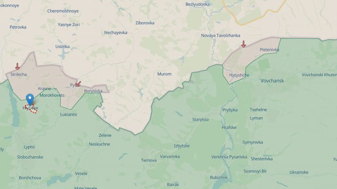Russians resume assaults near Hlyboke in Kharkiv Oblast, escalation of fire expected