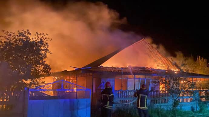 Russian attack on Dnipropetrovsk Oblast injures two people, damages business, homes and ambulance – photos