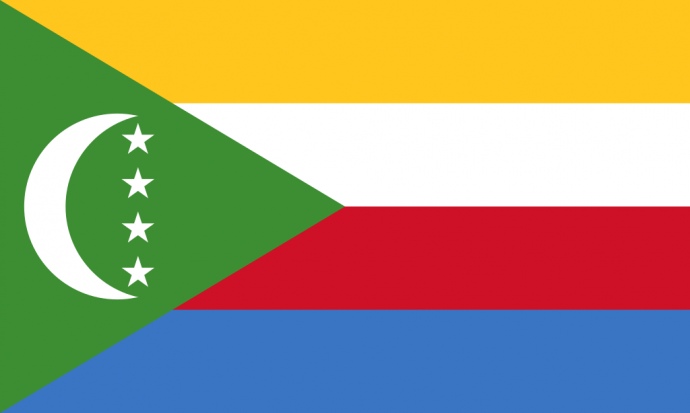 Прапор держави Союз Коморських Островів