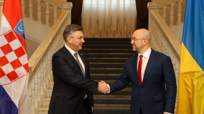 Україна й Хорватія підписали п’ять спільних документів