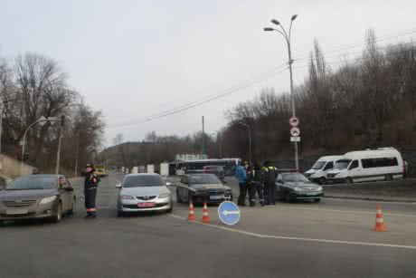Дороги в Киеве также усиленно патрулируют