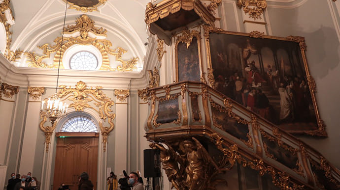Андреевская церковь открылась после долгой реставрации