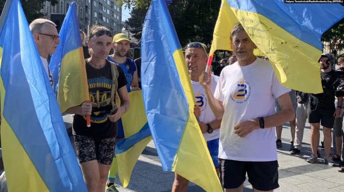 Сверхмарафон ко Дню независимости соединит запад и восток Украины