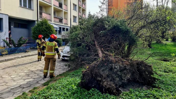 Пять человек погибли из-за сильного урагана в Польше