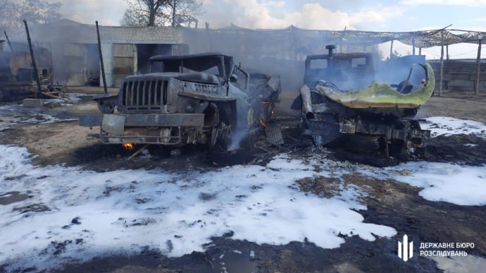 У військовій частині на Луганщині загорілися бензовози: є постраждалі