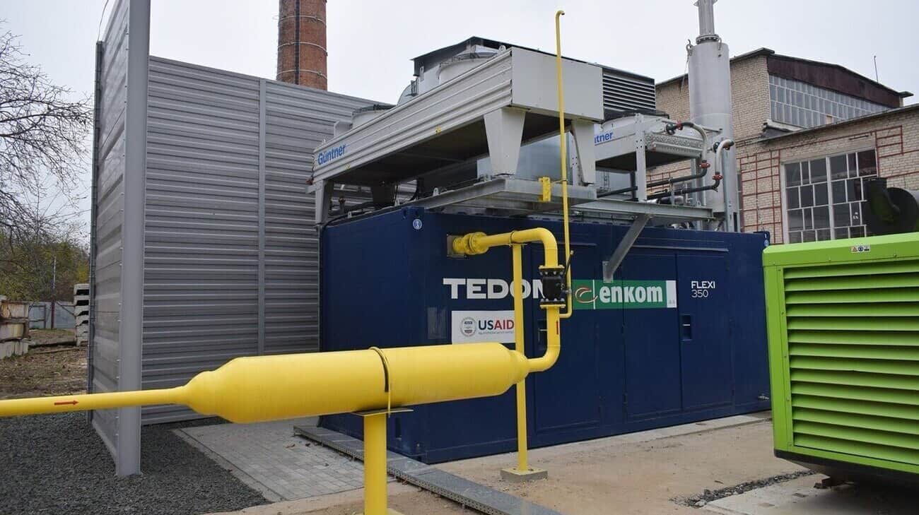 US-supplied cogeneration units help three Ukrainian oblasts after large-scale Russian attack