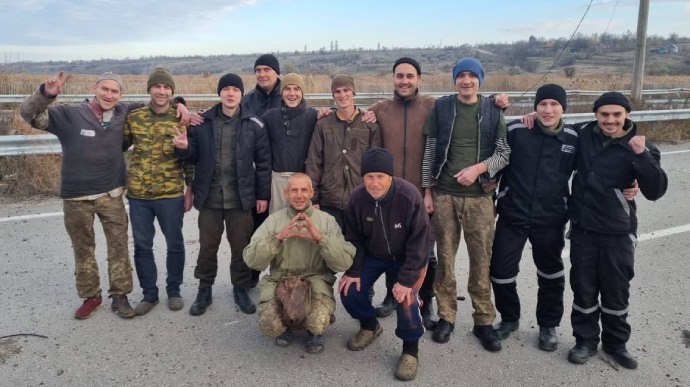268 members of the National Guard of Ukraine have been liberated from Russian captivity