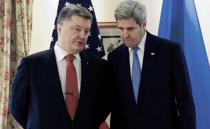 Керри в Киеве обсудит прогресс в Минских соглашениях