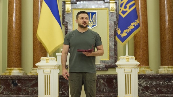 За визволення Харківщини Зеленський нагородив 320 військових