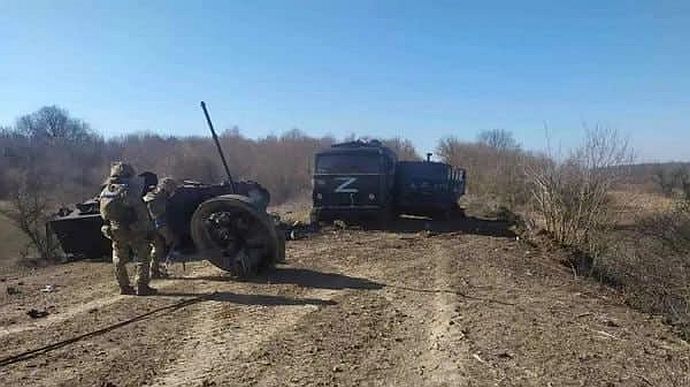 При попытке наступления на Киев РФ потеряла танковый отряд – сводка Генштаба