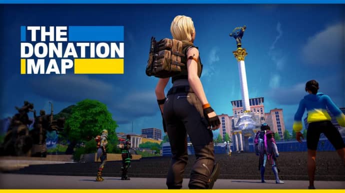 Fortnite introduces #TheDonationMap: gamers can help rebuild Ukrainian clinic as they play