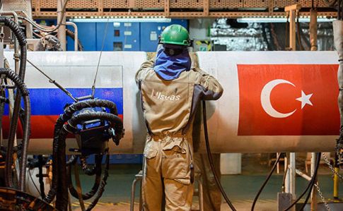 Эрдоган и Путин открыли новый газопровод Турецкий поток