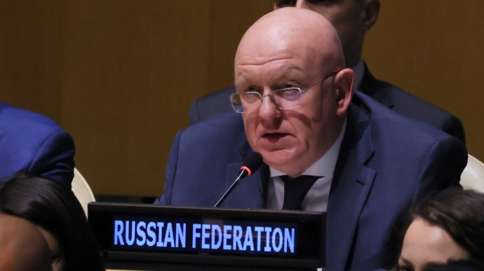 Russia’s UN representative blames Ukraine’s air defence and US missiles for civilian casualties in Ukraine
